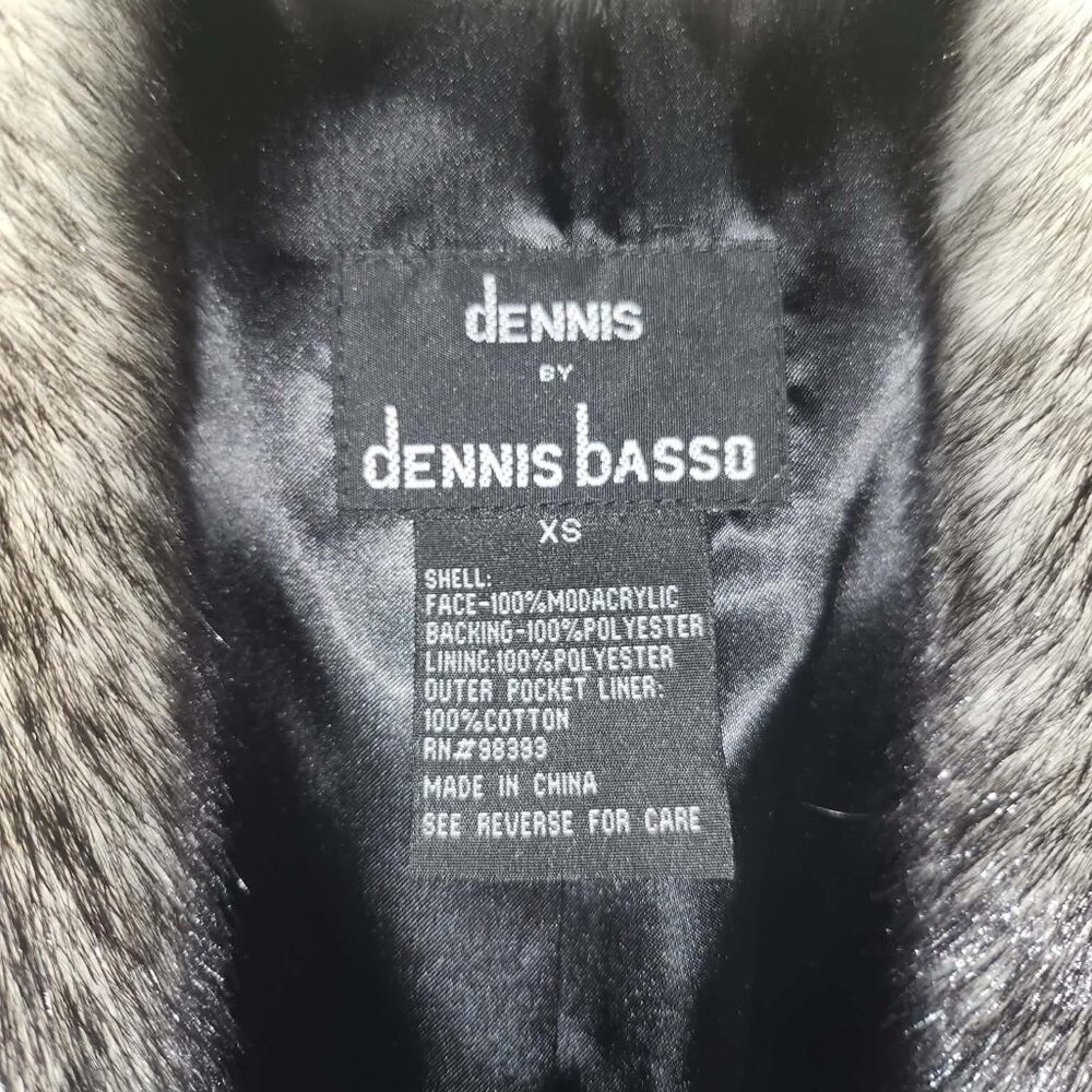 Dennis Basso Faux Fur Coat - Picture 3 of 6